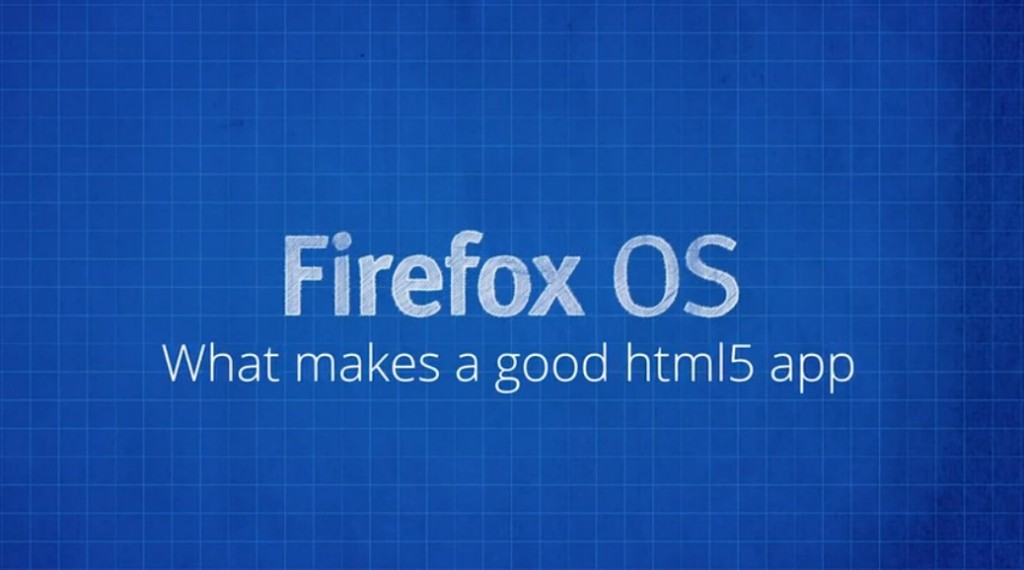fxos makes a good html5 app