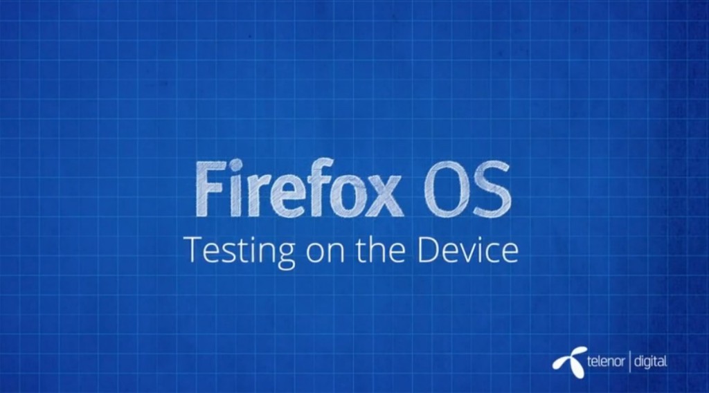 test on the device