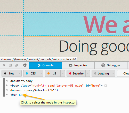 webconsole-click-to-select-node