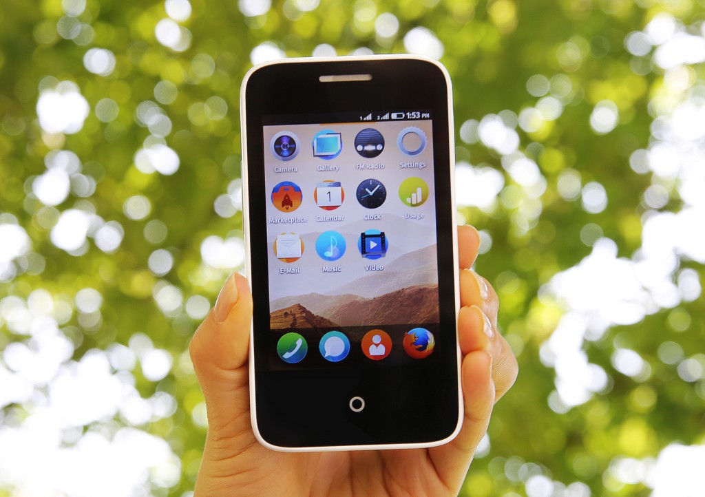 Photo of Firefox OS smartphone in ultra-low-cost category