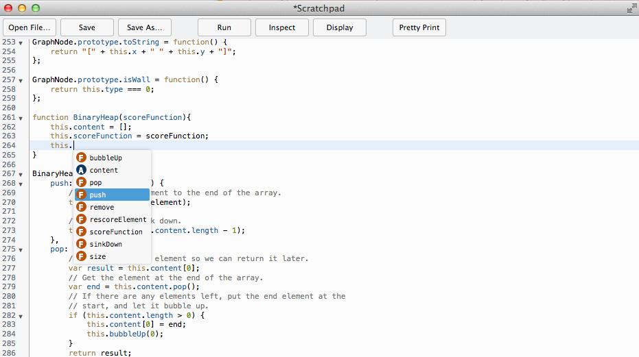 scratchpad-autocompletion