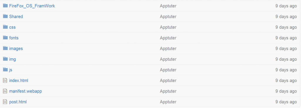 apptuter-directory-structure
