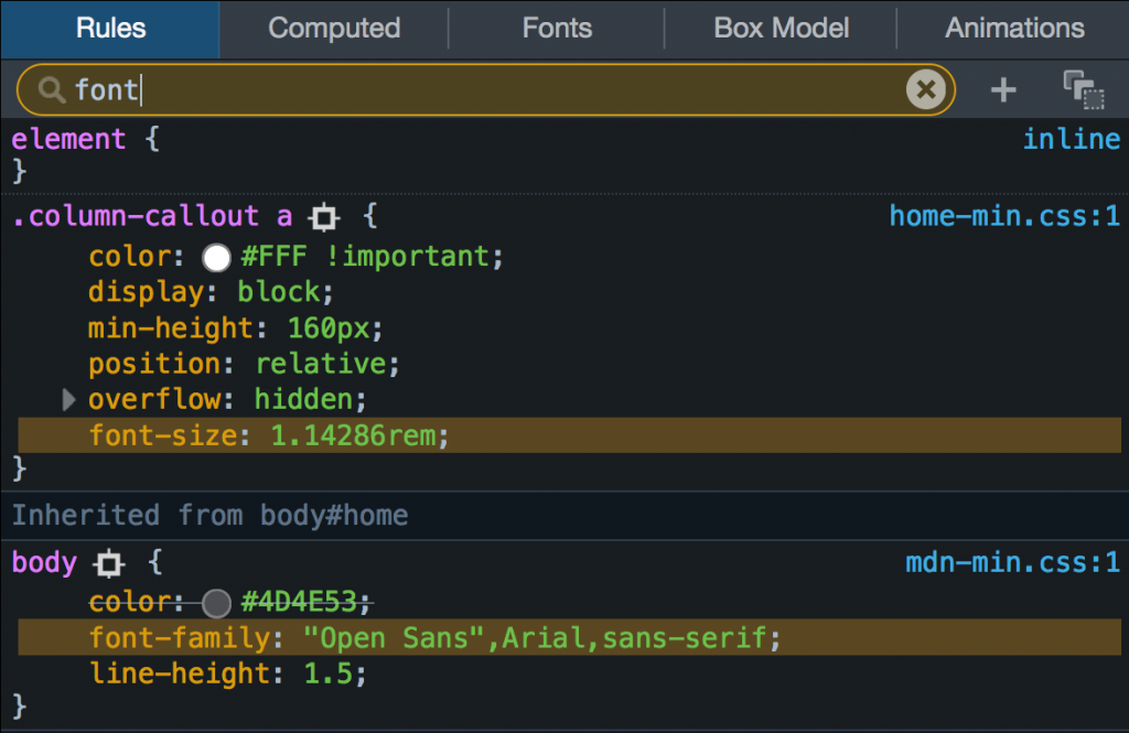 css-filtered