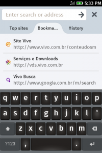 Awesome bar in Firefox OS Browser App