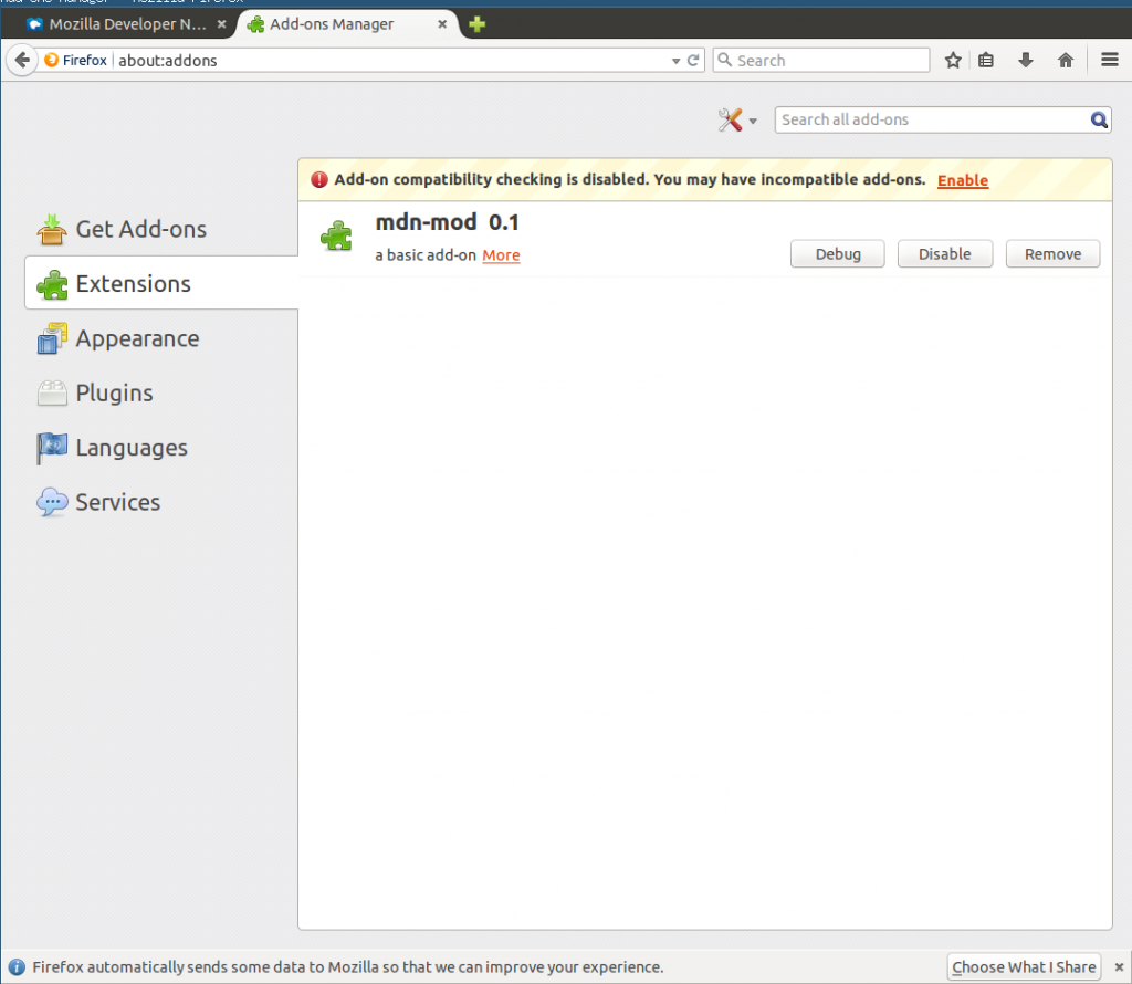 乾淨的 Firefox Profile